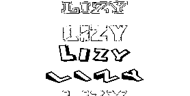 Coloriage Lizy