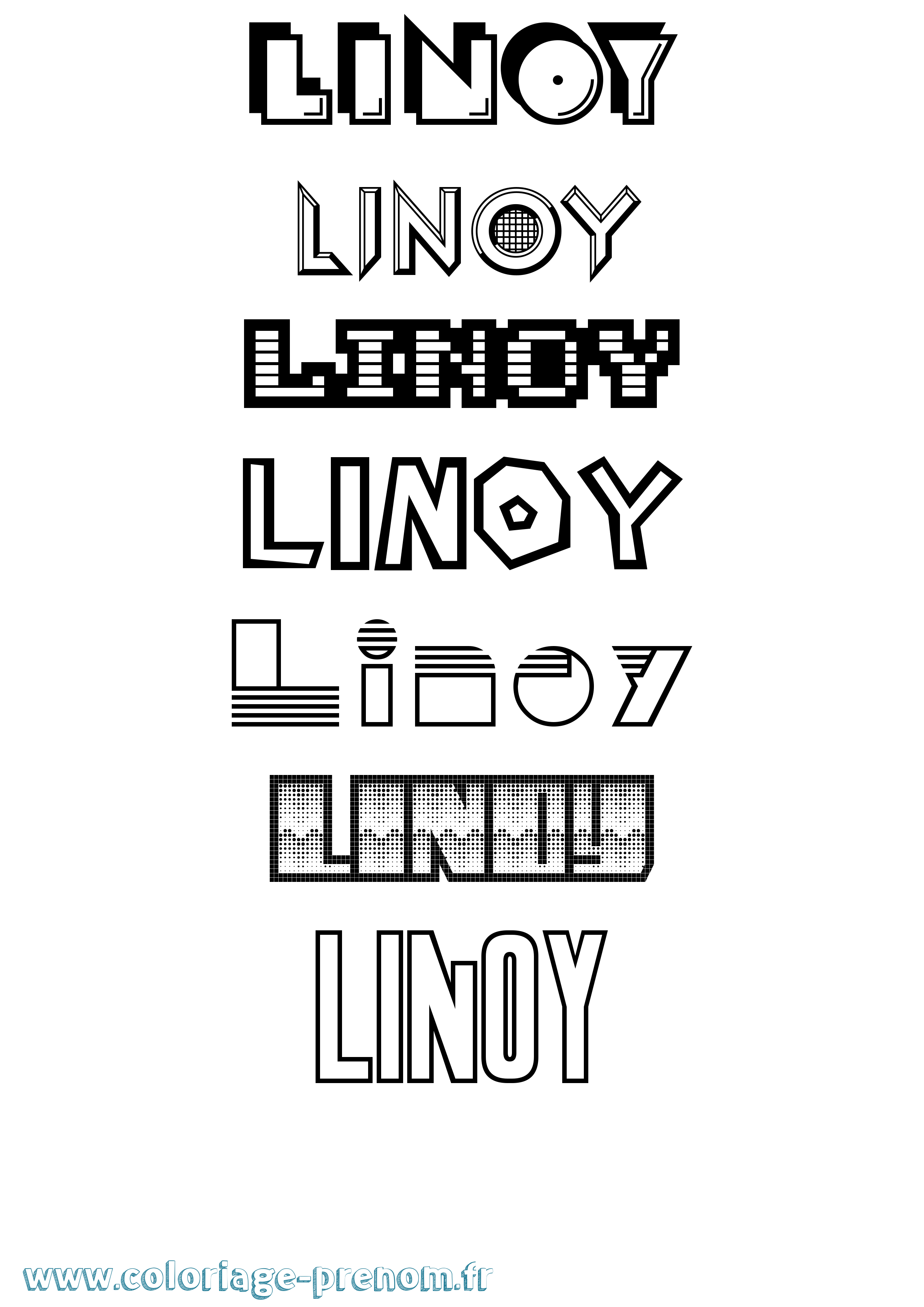 Coloriage Linoy Jeux Vidéos Coloriage prénom Linoy Jeux Vidéos
