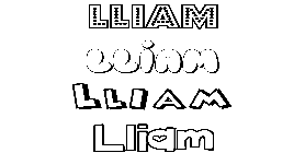 Coloriage Lliam