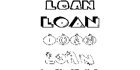 Coloriage Loan