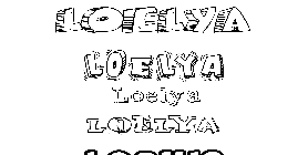 Coloriage Loelya