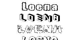 Coloriage Loena