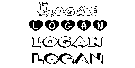 Coloriage Logan