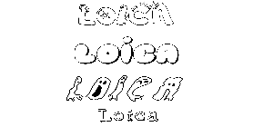 Coloriage Loica