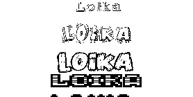 Coloriage Loika