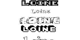 Coloriage Loine