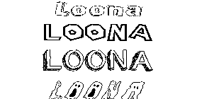 Coloriage Loona