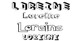 Coloriage Loreine