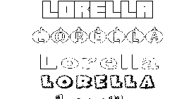 Coloriage Lorella