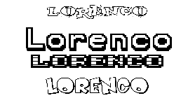 Coloriage Lorenco