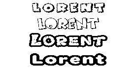 Coloriage Lorent