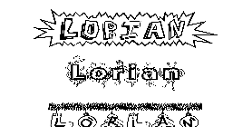 Coloriage Lorian