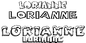 Coloriage Lorianne