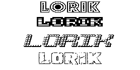 Coloriage Lorik