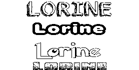 Coloriage Lorine