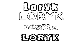 Coloriage Loryk