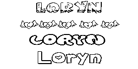 Coloriage Loryn