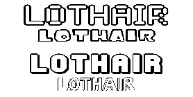 Coloriage Lothair