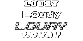 Coloriage Louay