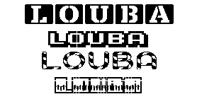 Coloriage Louba