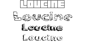 Coloriage Loucine