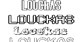 Coloriage Louckas