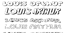 Coloriage Louis-Arthur