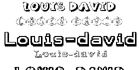 Coloriage Louis-David