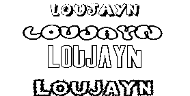 Coloriage Loujayn