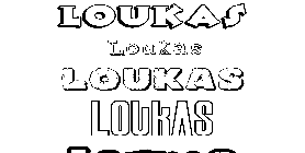 Coloriage Loukas