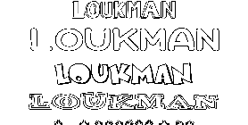 Coloriage Loukman