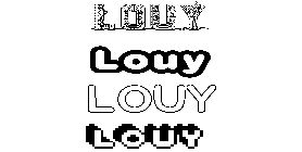 Coloriage Louy