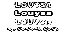 Coloriage Louysa