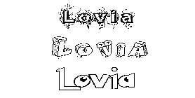 Coloriage Lovia