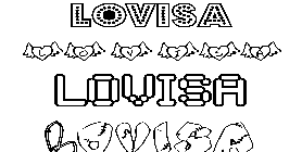 Coloriage Lovisa