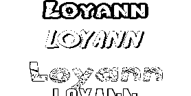 Coloriage Loyann