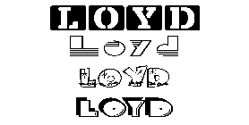 Coloriage Loyd