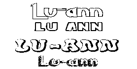 Coloriage Lu-Ann