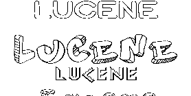 Coloriage Lucene