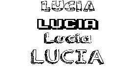 Coloriage Lucia
