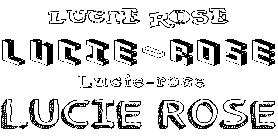 Coloriage Lucie-Rose