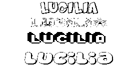 Coloriage Lucilia