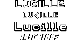 Coloriage Lucille