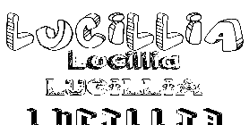 Coloriage Lucillia