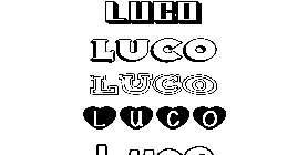Coloriage Luco