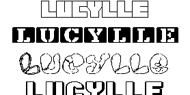 Coloriage Lucylle