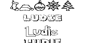 Coloriage Ludie