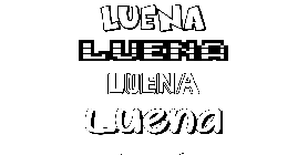 Coloriage Luena