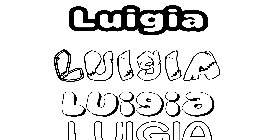 Coloriage Luigia