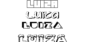 Coloriage Luiza